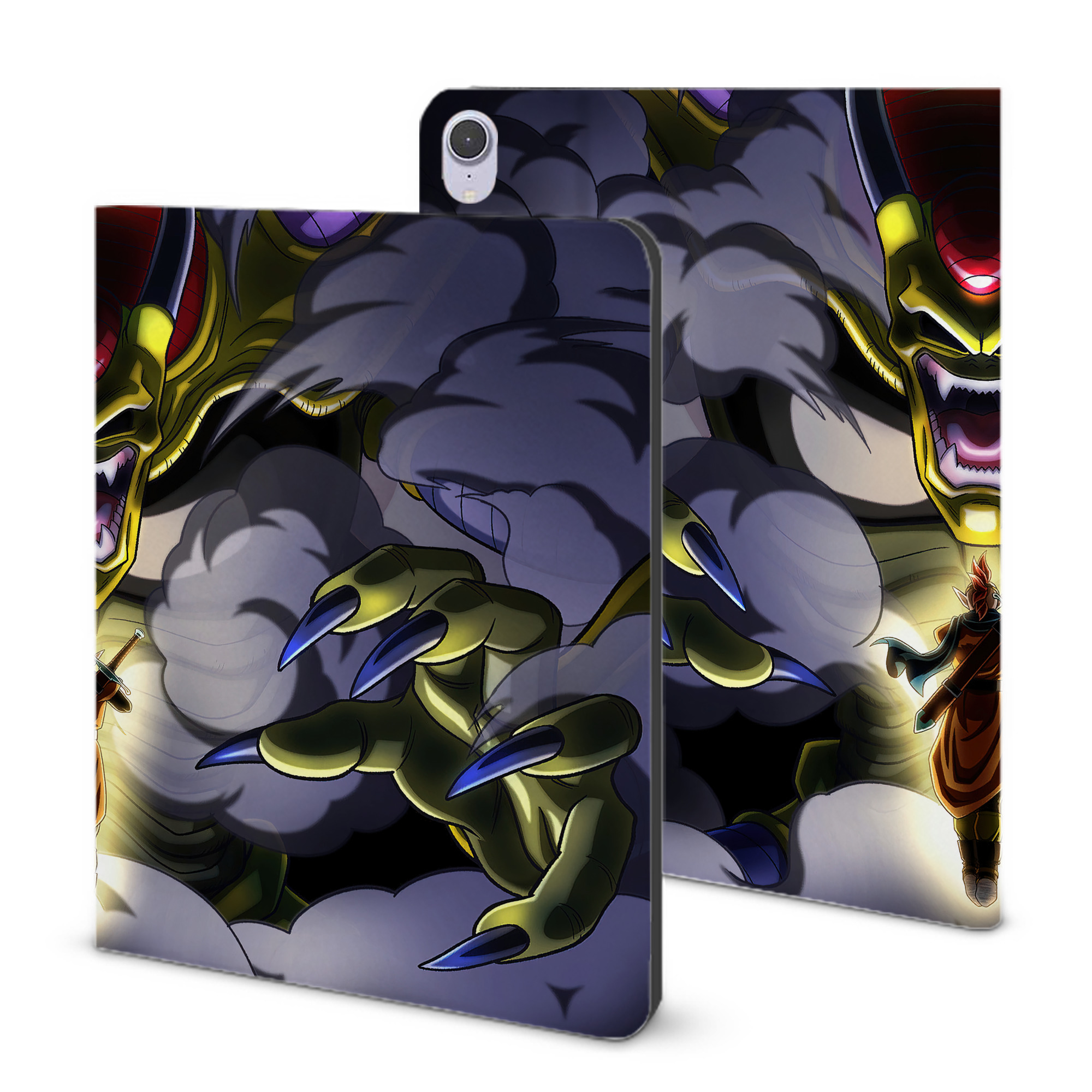 （画像用） ドラゴンボール DRAGON BALL IPad ケース ブック型 PUレザー TPU 耐衝撃 軽量 薄型 ペン収納なし 全面保護 IPad 各モデル対応